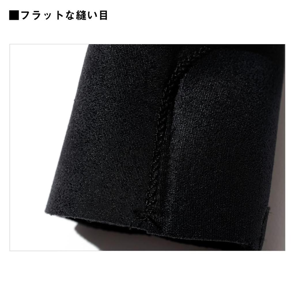 Daiwa Chloroprene Size M Gloves, 3-Piece Cut, DG-2125W, Black,