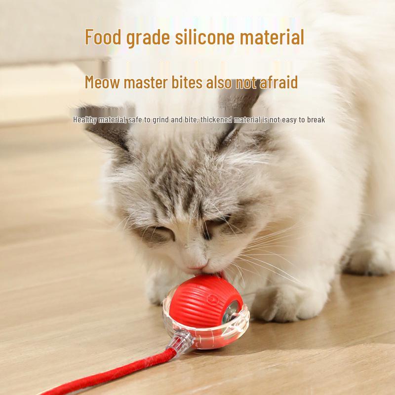 Palla Giocattolo Intelligente Automatica per Animali Domestici: Giocattolo Elettrico Auto-Intrattenente per Gatti e Cani