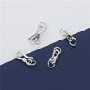 1PC S Hook Clasp Eye Fish with Closed Jump Ring for DIY Necklace Bracelet Jewelry Making Components Findings