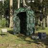 VidaXL Waterproof Camouflage Shower Tent, Tent, Garden Tent, Outdoor Shelter, Camping Tent, Camping Shelter, 4009406