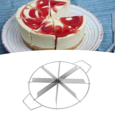Divide Equally Pizza Cutter with Handle Watermelon Slicer Kitchen Gadgets Cake Splitter  Pie