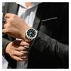Casio CASIOEDIFICE serisi 100 metre su geçirmez kuvars mekanizma paslanmaz çelik kayış Japon ve Kore saati erkek saati siyah kadran ERA-110D-1A