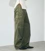 Dámské olivové kalhoty Lee Wide Cargo,