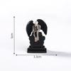 Halloween Skull and Bat Figurine Decorative Accessories Mini Micro-landscape Ornaments