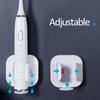 Telescopic Gravity-Sensing Electric Toothbrush Holder Wall Hanging Couple Toothbrush Drain Storage Bathroom Accessories