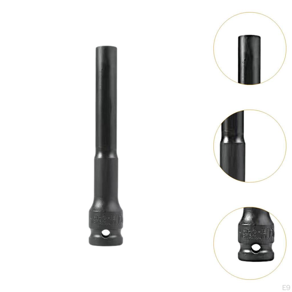1/2" Hex Socket Electric Wrench Attachment for Automotive Maintenance