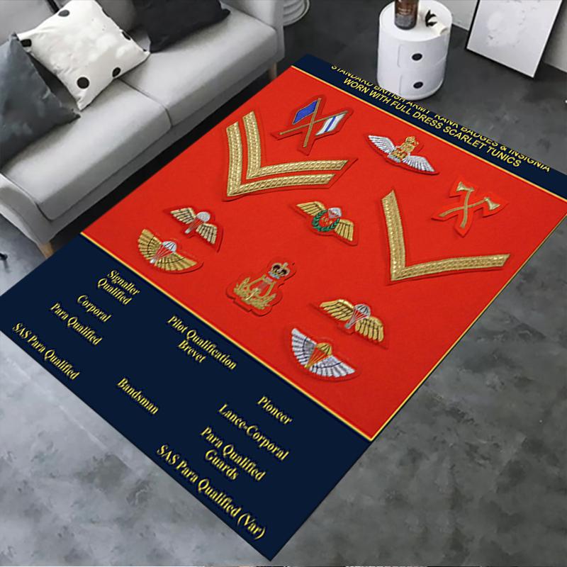 

2025 New Soldier Carpet Rug for Living Room Bedroom Home Sofa Decoration,Kids play Non-slip Floor Mat169 40x60cm( 15x23in )