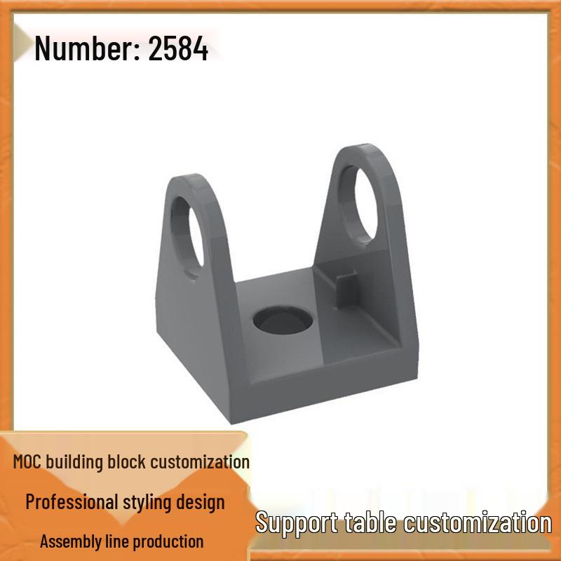 

1 kg MOC-Compatible LEGO Building Blocks Set: 2584 Loose 2x2 Pieces
