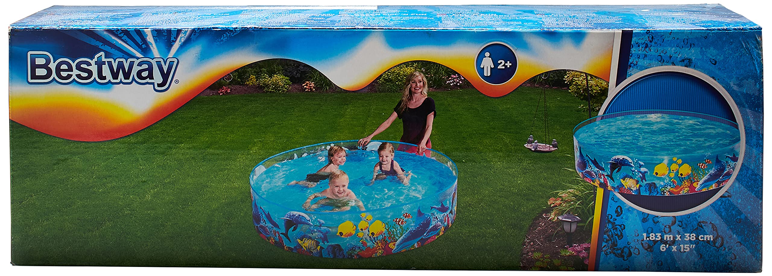 

Fujimi Sangyo Bestway Fill N Fun Piscine Poisson Corail Diam tre 183 cm Hauteur 38 cm 55030-17