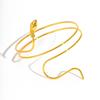 Vnox Snake Spiral  Arm Bracelet For Women, Simple Stainless Steel Cuff Armband, Fashion Armlet Jewelry Wholesale