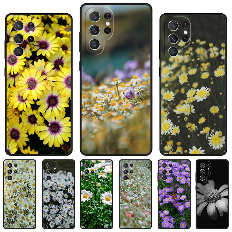 Gänseblümchen Handyhülle Für Samsung Galaxy S24 S25 S23 S22 Ultra Note 10 20 Plus S20 S21 FE Hülle