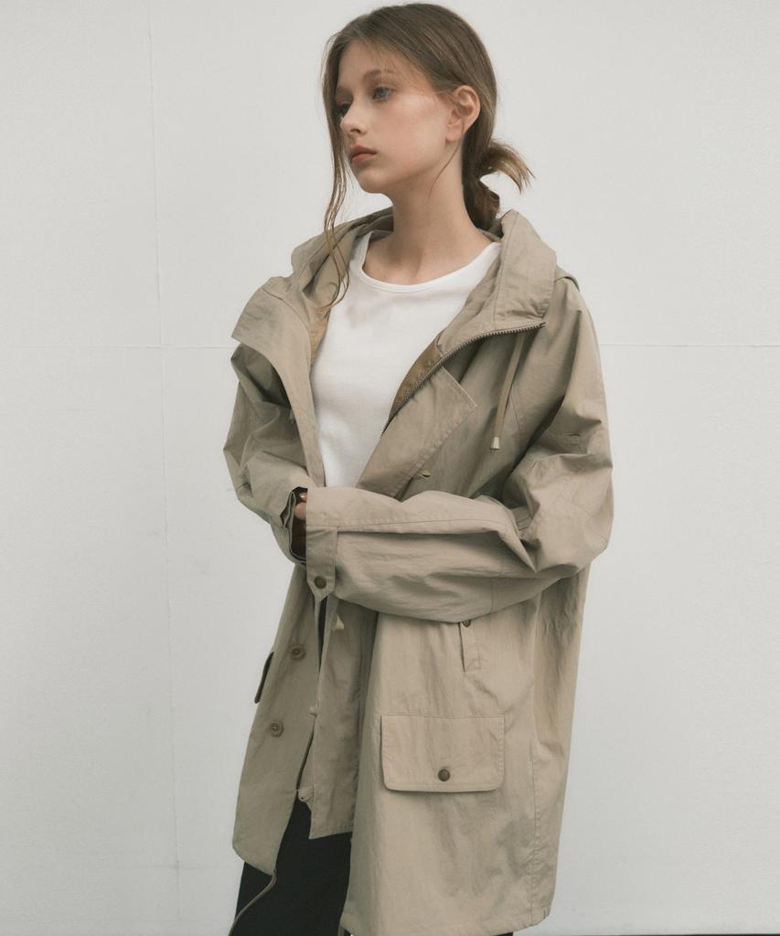 Wednesdayoasisforwomen W/N-3B Fishtail Flight Jacket_Sand Beige(Wc25-Ot03)
