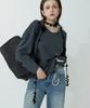 LOVENTINA Ultra Warm Long T-Shirt_Charcoal