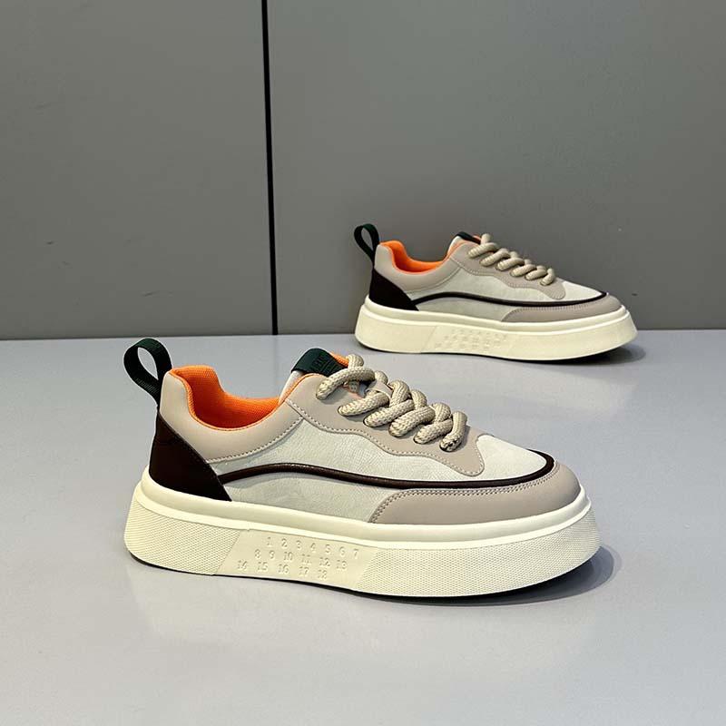 Herfst nieuwe leren casual instappers lichte zool comfortabele sportschoenen ysd