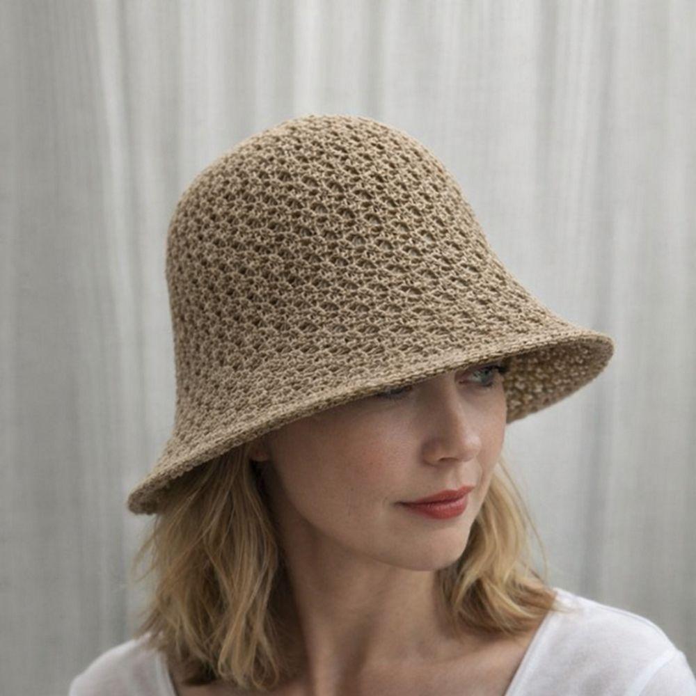 High Quality Sun Protection Straw Hat Foldable Large Brim Bucket Hat Sunscreen Upf 50+ Fisherman Caps Women Girls
