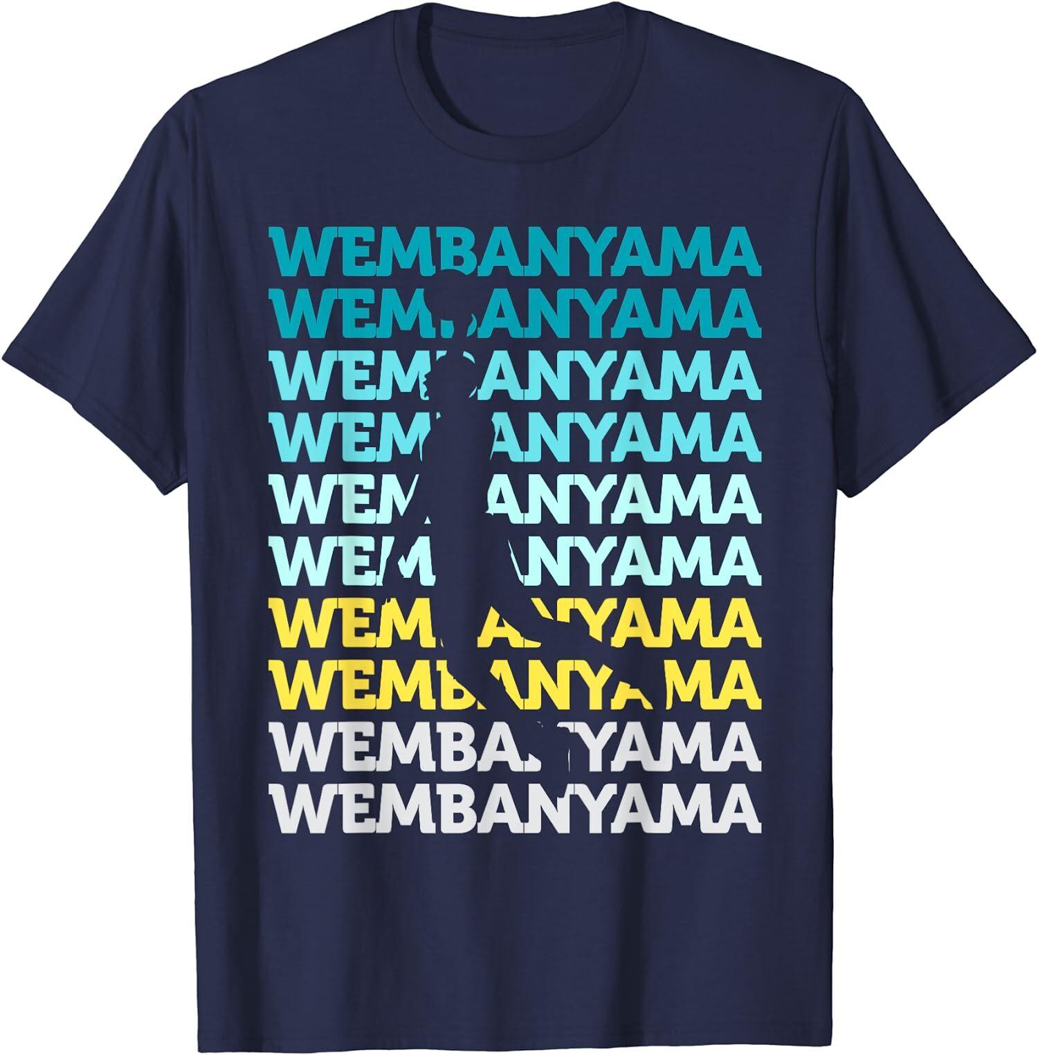 Wembanyama Basketball Amazing Gift Fan Sports Unisex T-Shirt S разноцветный