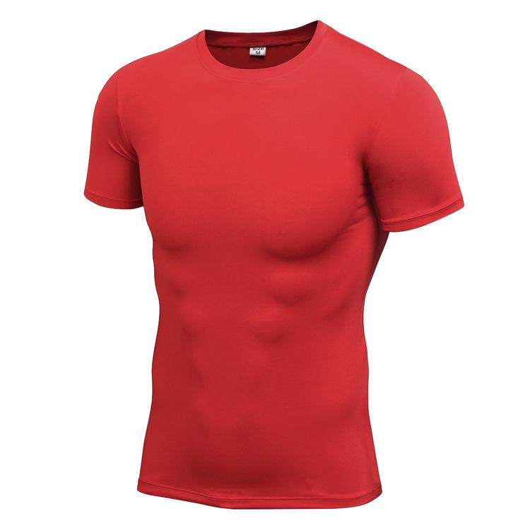 Men's PRO Quick-Dry Running Tights T-Shirt 4001 - High Elastic Stretch Fitness Sport Shirt