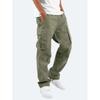 Sommer neue Herren-Kordelzug-Mehrzwecktaschen-Freizeit-Langhosen, Sport-Einfarbige Jogginghosen