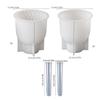 Hydroponic Plant Vase Molds European Ripple Vase Moulds Test Tube Perfect for Water Cultivation and Creative Flowerpot