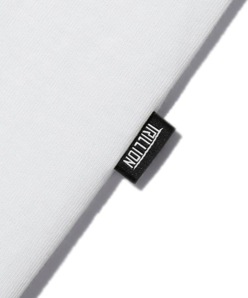 TRILLION Skateboard Pigment Graphic Short Sleeve T-Shirt (White)