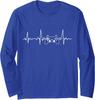 Gamer Heartbeat Funny Video Game Gift For Gamer Unisex Long Sleeve Pullovers T-Shirt