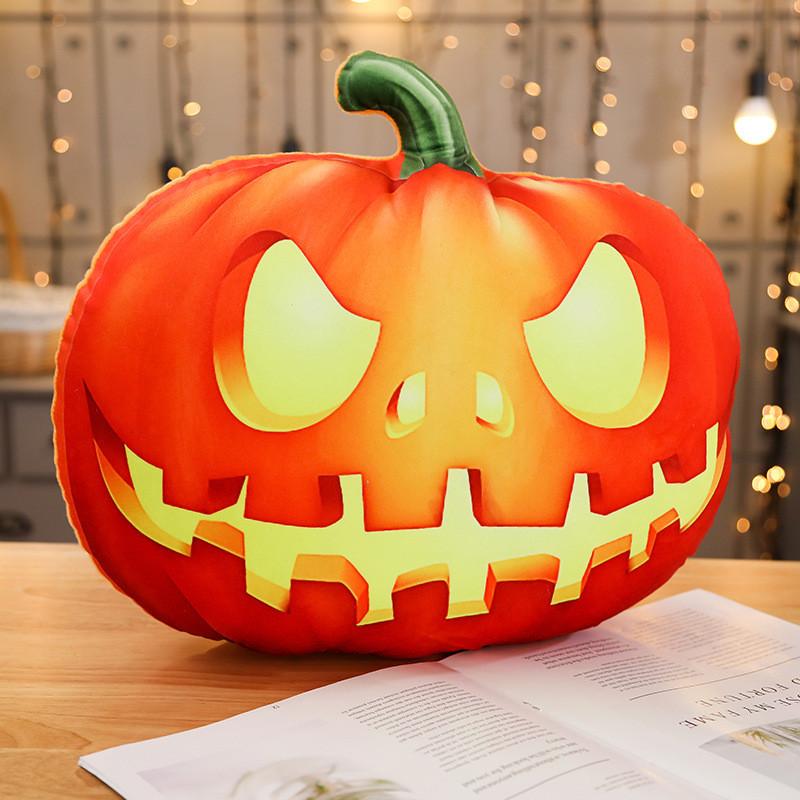 Pumpkin Halloween Zombie Ghost Bat Plush Toy Stuffed Doll Decoration Gift Kids
