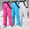 Women's and Men's Ski Pants Waterproof Windproof Skiing Pants Softshell Insulated Snowboarding Hiking Winter Warm Outdoor Snow Pants for Women and Men