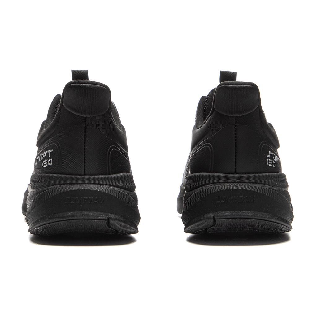 Li Ning Soft Go 2 V4 Cushioning Slip Resistant Abrasion Resistant Lightweight Low top Casual Shoes Men's Black AGLV063-3