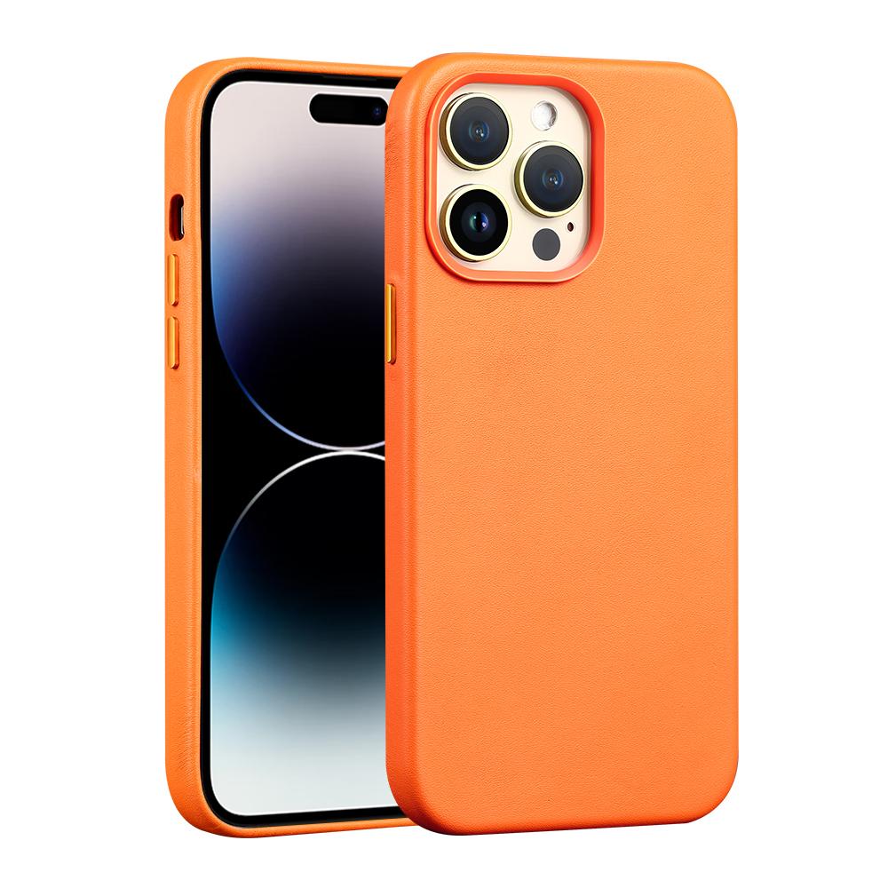 Custodia In Pelle Magnetica Per IPhone 16 15 14 Pro Max 13 12 - Con Magsafe - Antigraffio