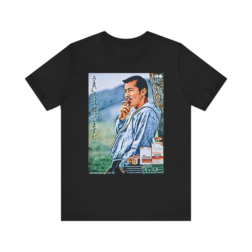 Caster Retro Art Kurzarm T-Shirt Grafikdruck Rundhals Unisex Geschenk NEU
