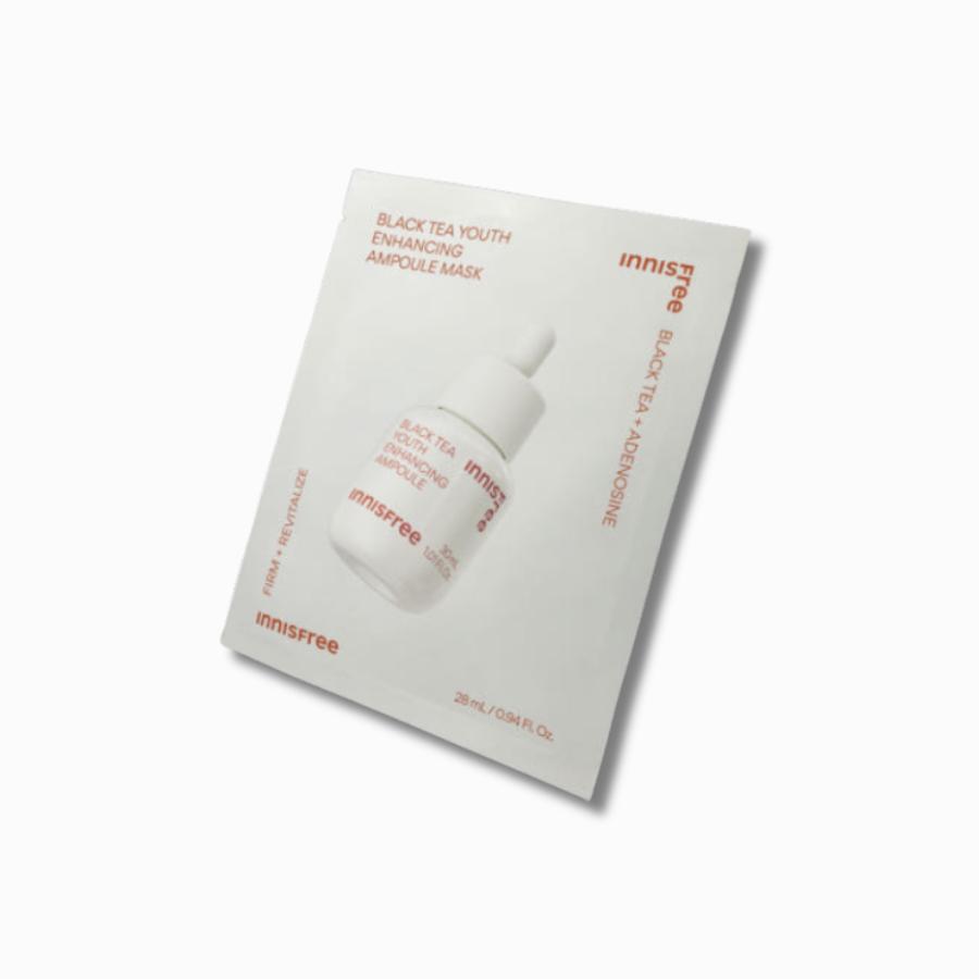 Innisfree Black Tea Youth Enhancing Ampoule Mask, 30ml