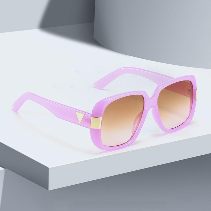 Retro Square Frame Sunglasses Women Artistic Youth Accessories Trendy Versatile Daily Commuting Glasses