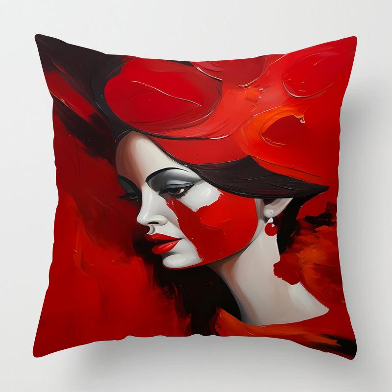 Nordycki Styl Abstrakcyjna Sztuka Figura Poszewka na Poduszkę 40x 40cm Salon Sofa Dekoracyjna Poszewka na Poduszkę Pokój Dekoracyjna Estetyka