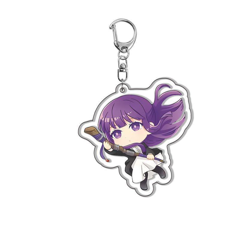 Frieren Beyond Journeys End Anime Acrylic Keychain Pendant Jewelry Related Products Key Chain Friends Gift Bag Charms Souvenir