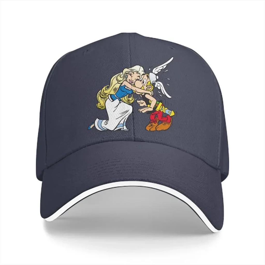 Summer Cap Sun Visor Falnala Hug Hip Hop Caps Asterixle Gaulois Peaked Hats