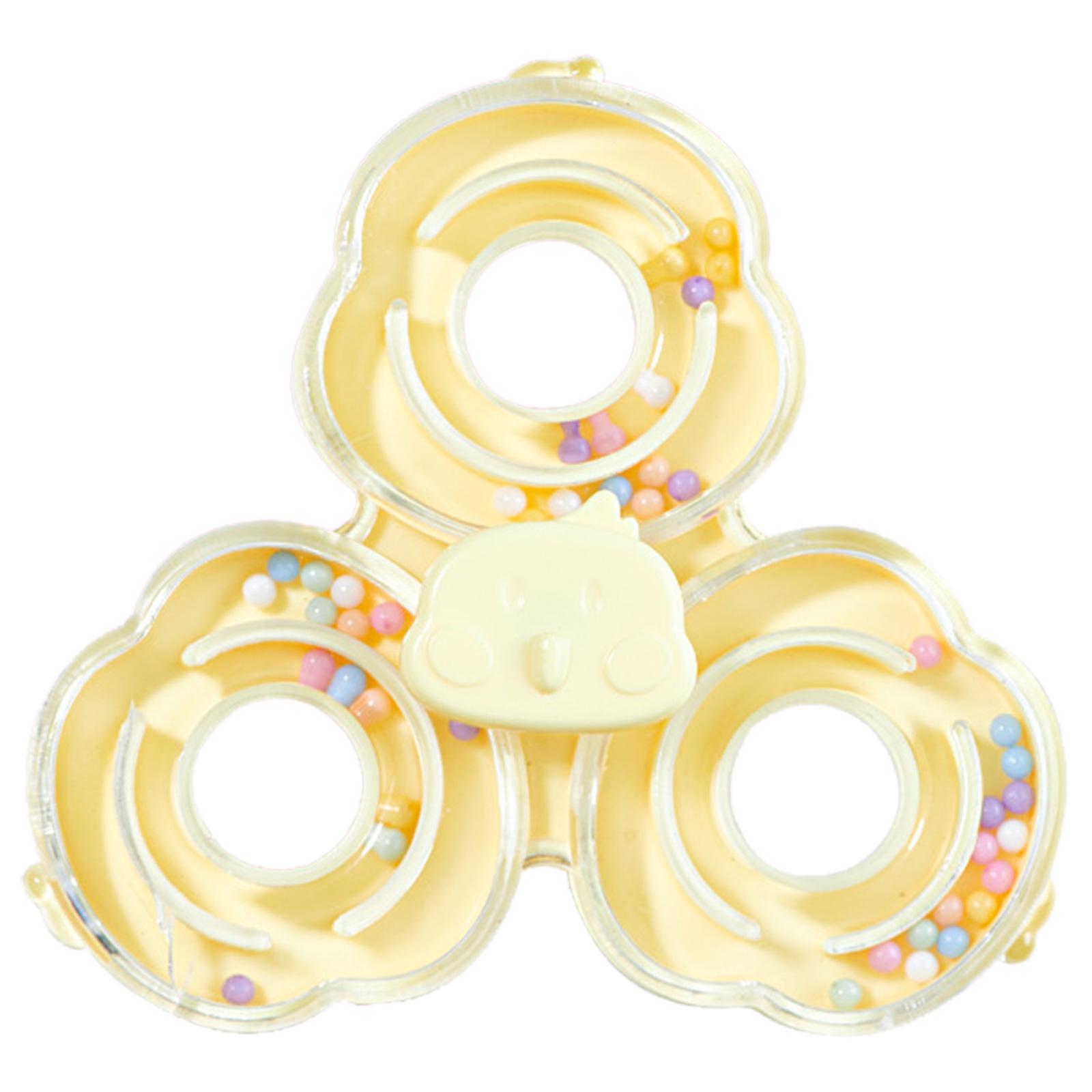Portables Easyly Install Parrots Toy Parrots Rotate Toy Rattles Cockatiel Toy for Mental Stimulation 1 жёлтый
