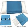 TEIJIN Cool Gel Mat for Pillows 24x34cm Blue Uses from Teijin Group Hyoketsu Gel Sheet Disperses Body Pressure Washable Cool Bedding Cooling Bedding