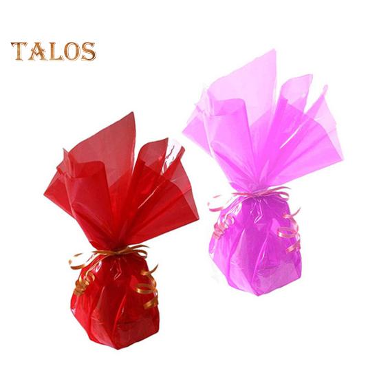 80/160 Sheets Transparent Cellophane Wrapping Paper DIY Arts Crafts Gift Packaging Waterproof Heat Sealable Colored Wrap