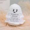 Funny Crochet Emotional Support Cloud Doll With Card Desktop Ornament Handmade Knitted Cake Dolls Christmas Gifts Home Decor