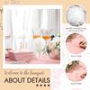 Arch Acrylic Sign 30-piece Blank Sheet Clear Table Number Display Stand For Party Events Reception Wedding Restaurant Engagemen