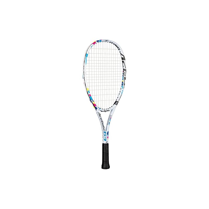 Yonex Soft Tennis Racket Ace Gate 63 (Pre-strung) White (011) G00 ACE63G