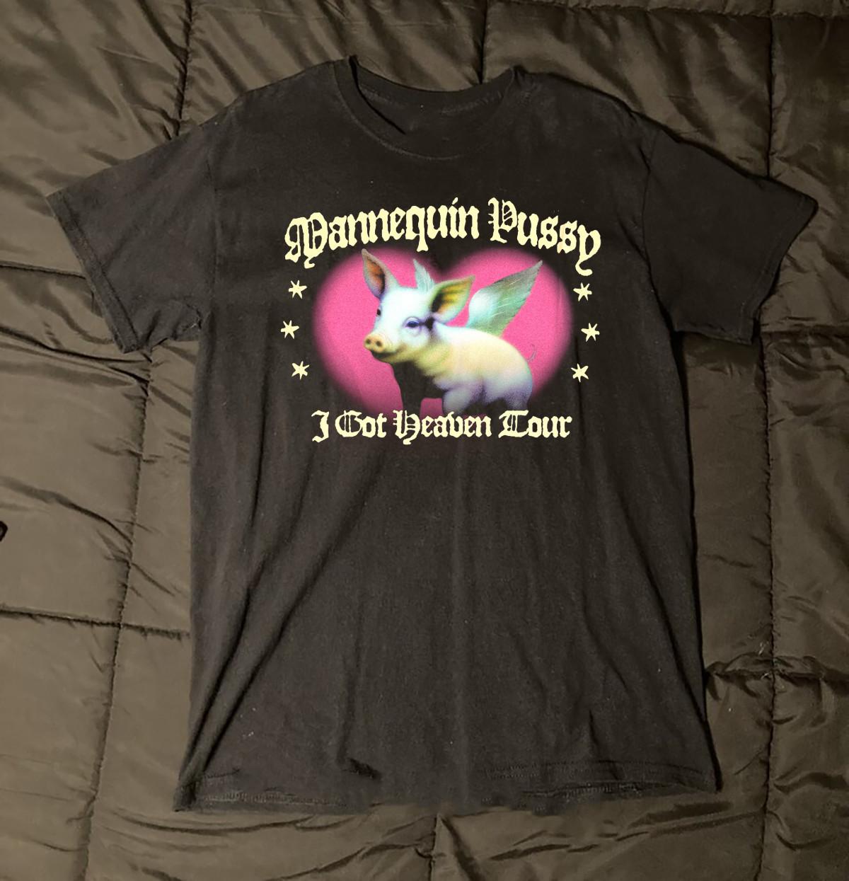 Mannequin Pussy - Got Heaven Tour Gift For Fans Unisex T-shirt S