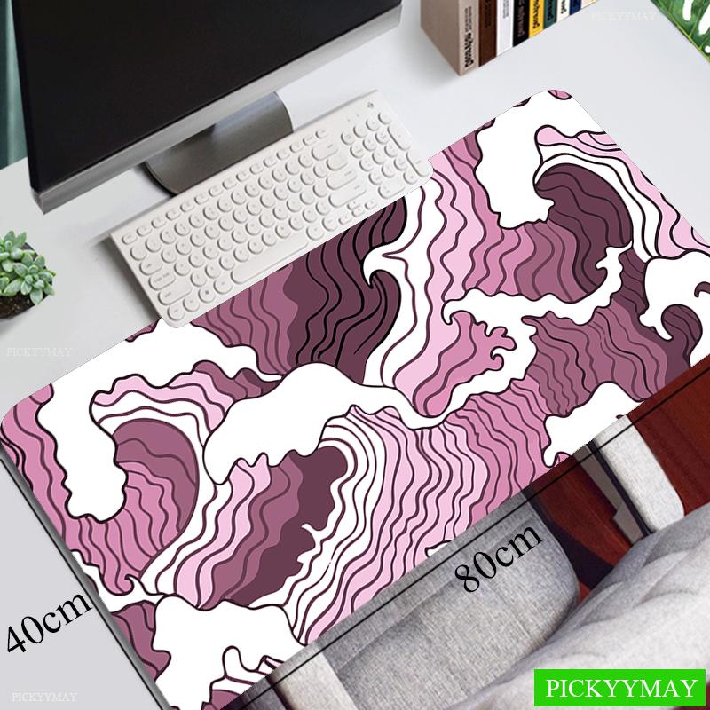 Blue Sea Waves Large Mouse Pad Xcm Big Computer Mousepads Gaming Mousepad Big Keyboard Mat Gamer Mouse Pads Desk Mats