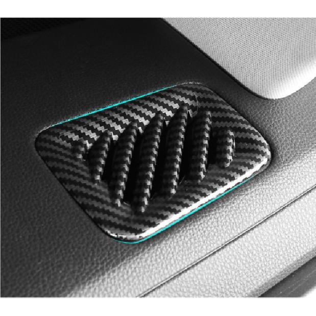 For Toyota Highlander - Carbon fiber abs Dashboard Air Vent Cover Trim