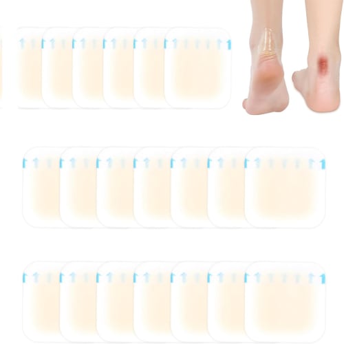 

Foot Protection Pads, Prevent Blisters, Bunion and Little Toe Support, Hydrocolloid Material, Waterproof, Strong Adhesive, Cushioned, Heel/Toe/Sole Fr