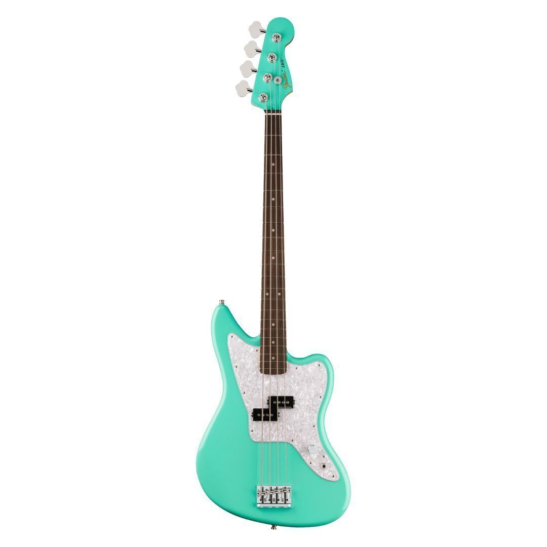 

Hoppus Jaguar Bass Rosewood Fingerboard Sea Foam Green Fender Mark Hoppus Fender/Mark