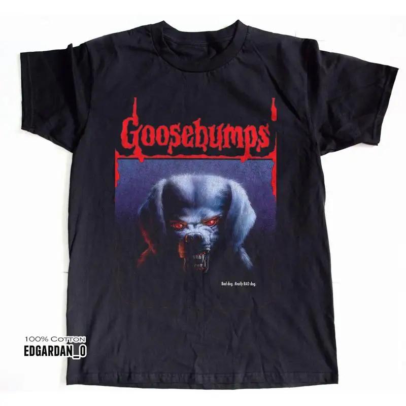 Goosebumps The Barking Ghost Bad Dog Black T Shirt Size S 5xl
