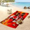 Bukayo Saka Bedrucktes Strandtuch Schnelltrocknendes Weiches Handtuch Tragbare Große Rechteckige Stranddecke für Reisen Schwimmbad
