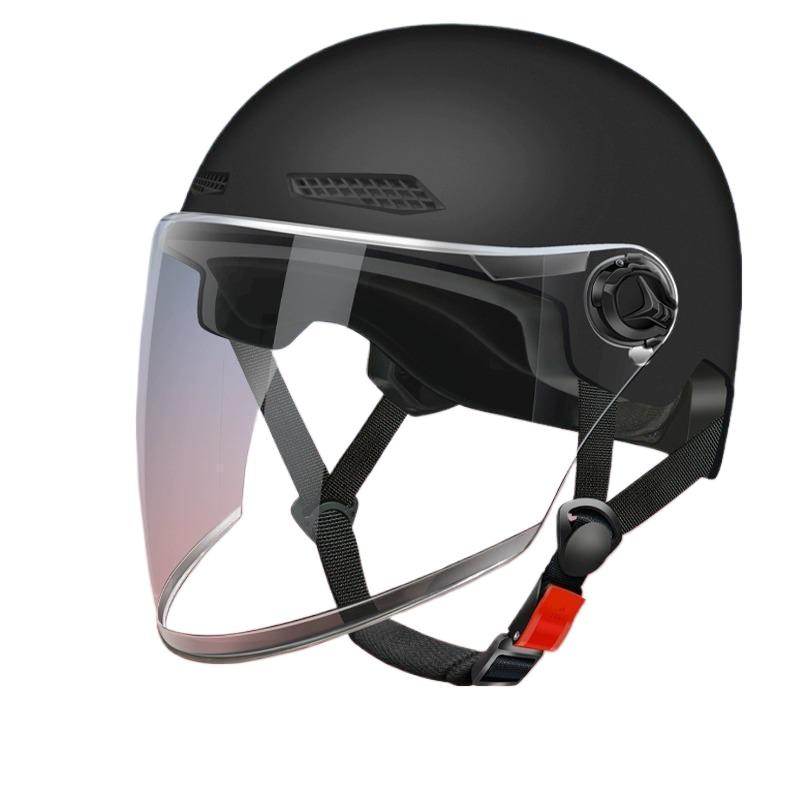 3C Certified Electric Vehicle Helmet Men and Women Summer Sun Protection Electric Vehicle Helmet Light Half Helmet