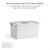 Howuay Plastic Large Storage Box with Casters, 380L Organizer for Clothes & Toys Medium